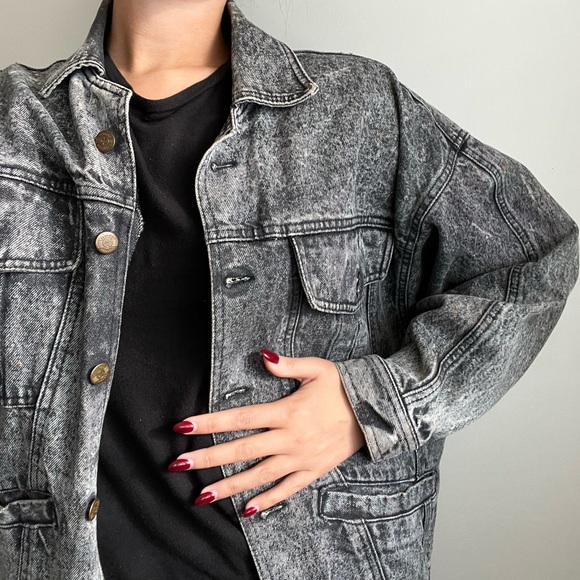 Oversized Jean jacket - Picture 4 of 4